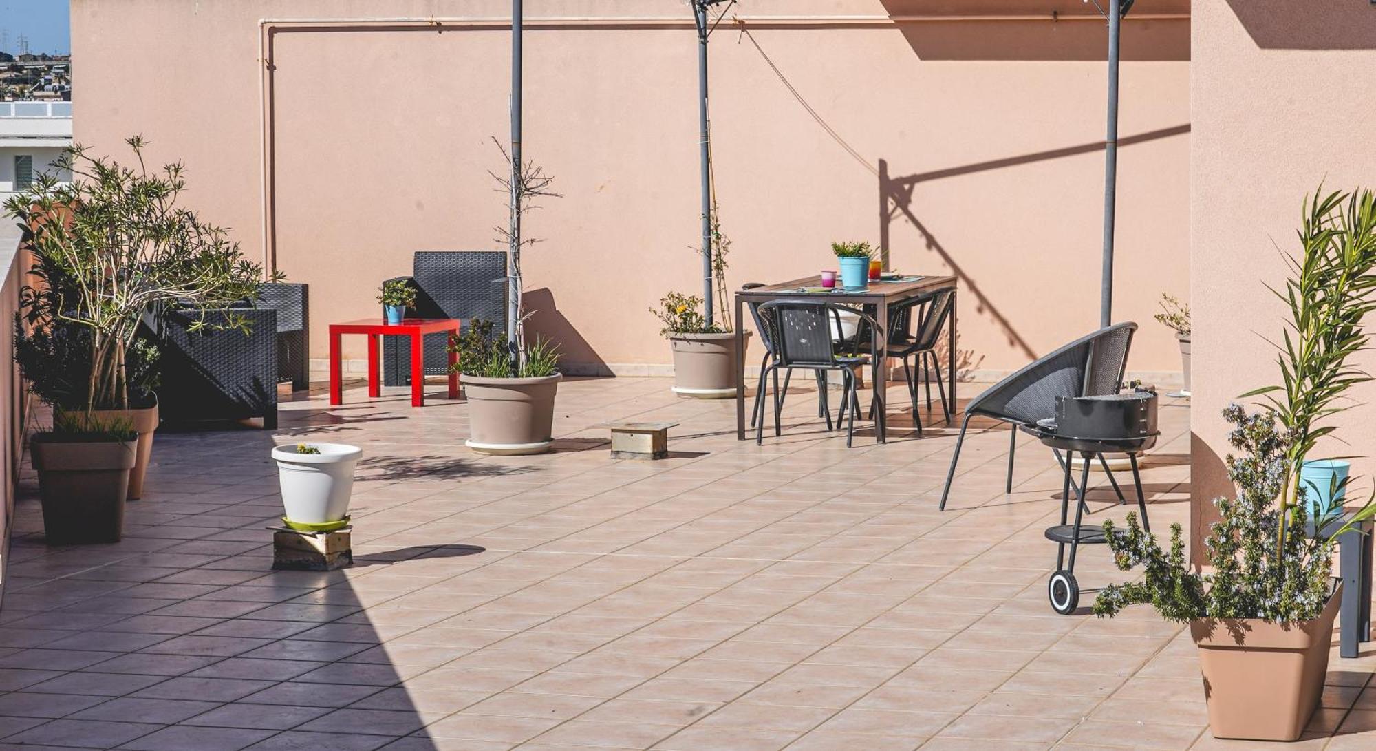 Attico Terrazza Cielomare Seaview Apartment Поцало Екстериор снимка